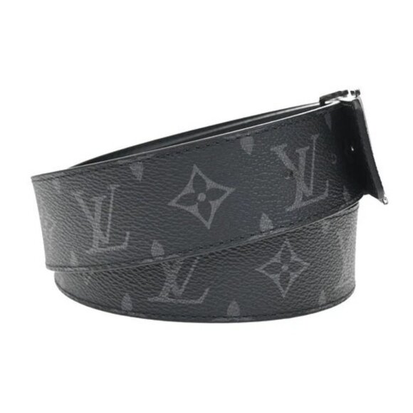 LOUIS VUITTON LV Initiales Belt 40mm 85/34 Monogram Eclipse Black M9043 70RL372 main image 11